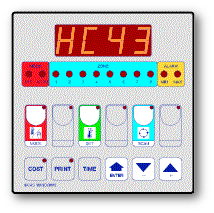 Pola HC43 - 8 zone alarm unit