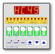 PPola HC49 - Freezer store controller for 2 compressors