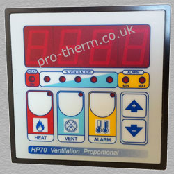 Pola HP70 ventialtion thermostat