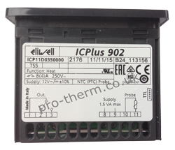 Eliwell IC PLUS 902 NTC/PTC digital thermostat