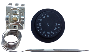 Sonder TB09 0/90 Deg C capillary thermostat