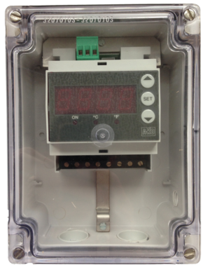 Heating cable thermostat