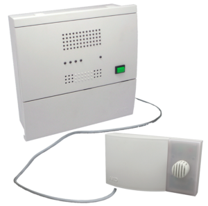 Refrigerant gas leak alarm