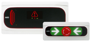 Person trapped alarm single zone