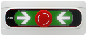 Person trapped alarm push button