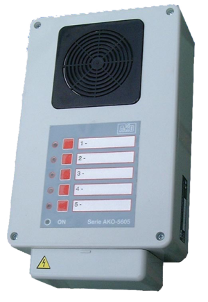 5 zone alarm station