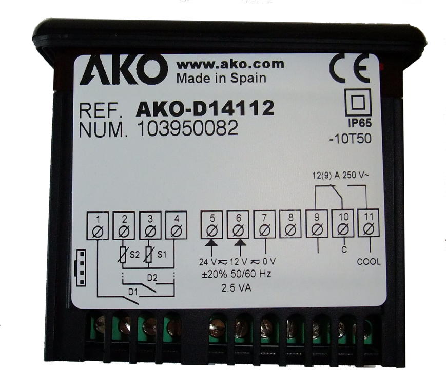 Single stage thermostat for heating or cooling with off cycle defrost - Image 2