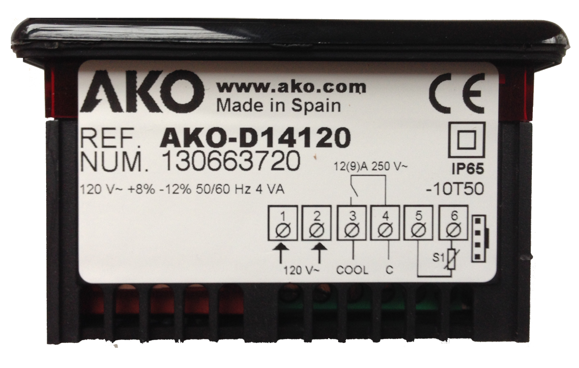 Single stage thermostat for heating or cooling with off cycle defrost - Image 2
