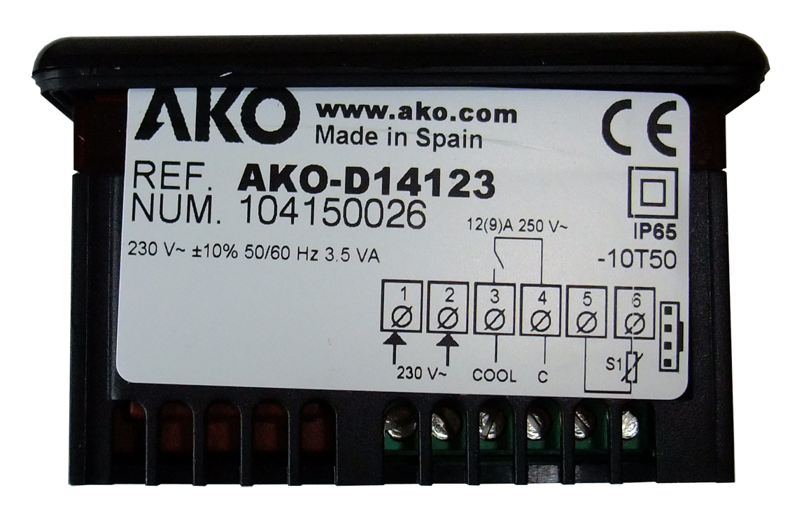 Single stage thermostat for heating or cooling with off cycle defrost - Image 2
