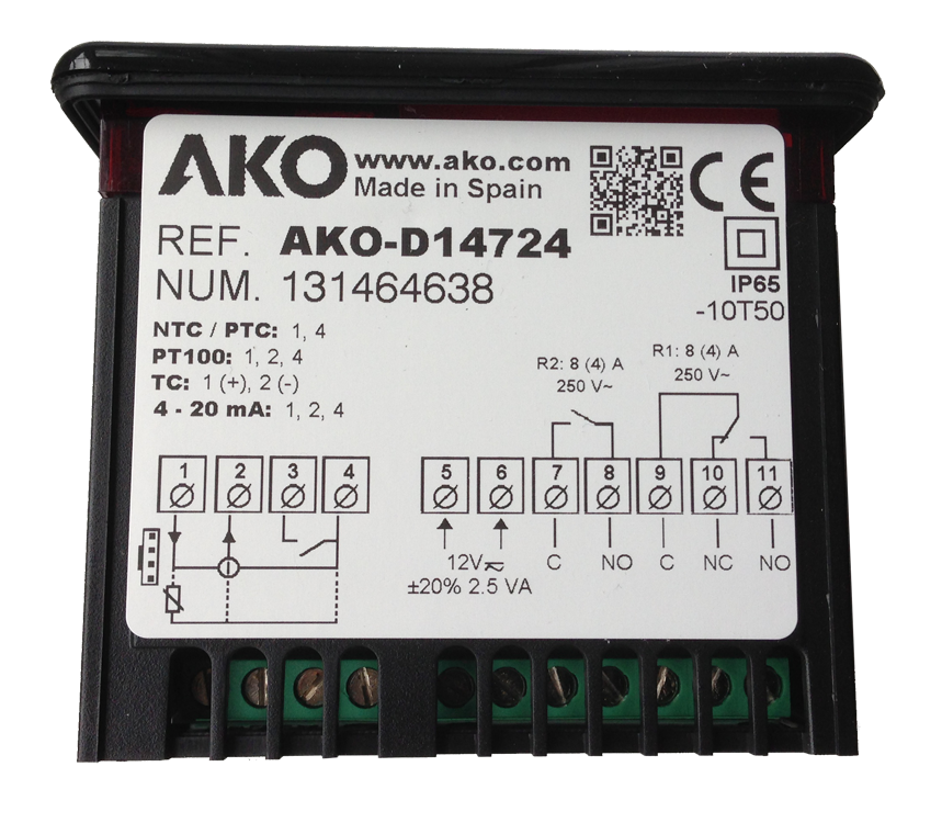 Two stage programmable controller for temperature, humidity or pressure - Image 2