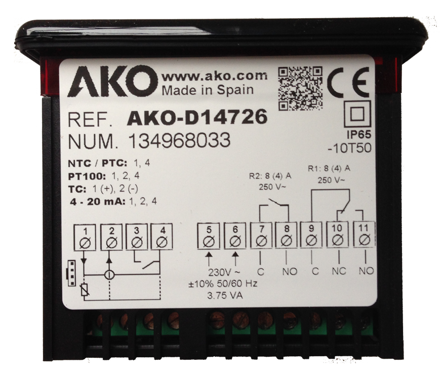 Two stage programmable controller for temperature, humidity or pressure - Image 2