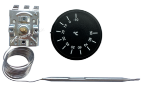 Capillary thermostat -10/90°C