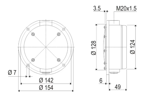 5" Rubber membrane switch - Image 4