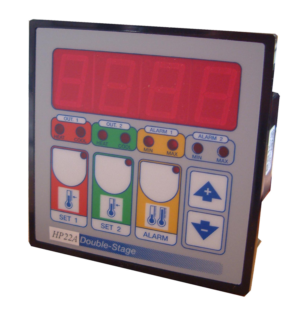 2 stage high temperature thermostat with alarm