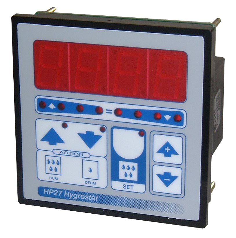 Single stage humidity controller for electronic sensors