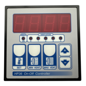 4 stage ventilation control with heating and cooling