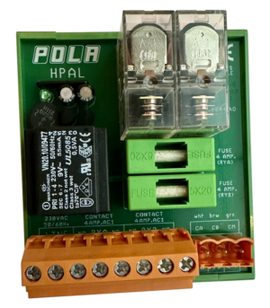 Alarm relay expansion module for Pola controls