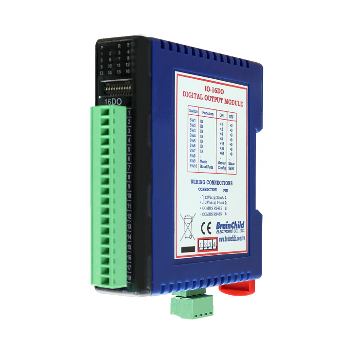 IO module with 16 digital outputs