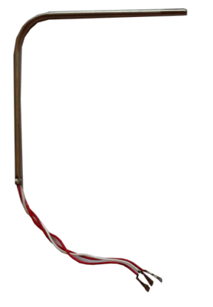 PT100 fast response L shaped probe